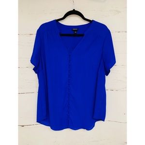 Royal Blue Torrid Blouse